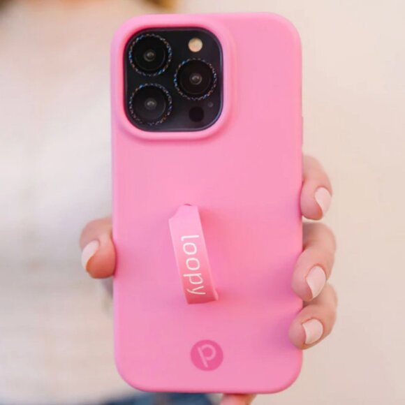 NWT Loopy BUBBLEGUM PINK iPhone 15 Pro Max Phone Case - Picture 1 of 9